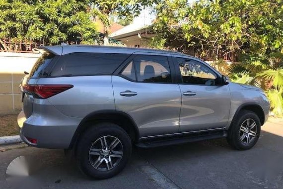 2017 Toyota Fortuner Silver Metallic 4X2 Diesel for sale