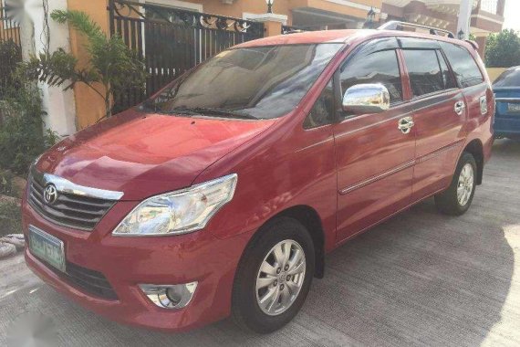 2013 Toyota Innova E 2.5 for sale