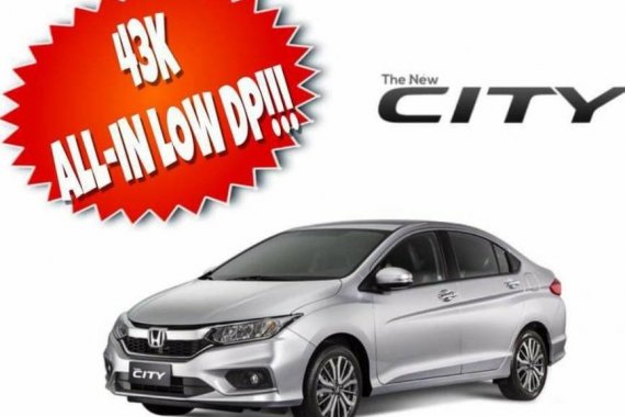 Honda Cars All-in Downpayment