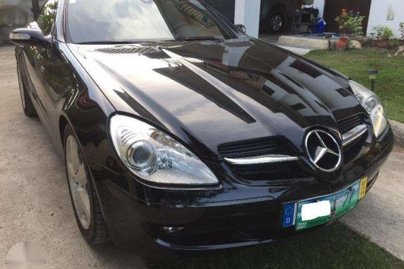 Mercedes Benz SLK 350 R17 Black For Sale