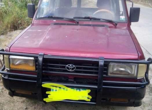 Like New Toyota Tamaraw for sale