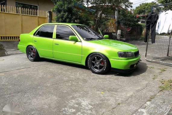 Fresh 2000 Toyota Corolla Lovelife Green For Sale 