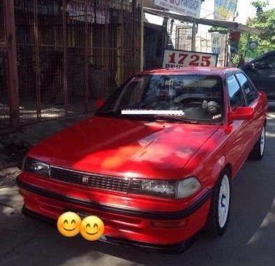 1992 Toyota Corolla smallbody silver top for sale