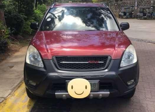 Honda CRV 2nd Gen 2002 Model Red For Sale 