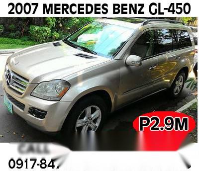 2007 MERCEDEZ BENZ GL-450 IN MAKATI CITY