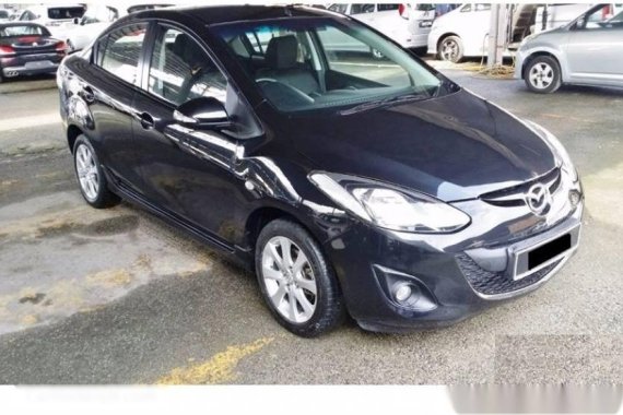 Mazda 2 sedan Black 2015 acq.