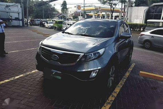 Kia Sportage 2013 Top of the Line Gray For Sale 