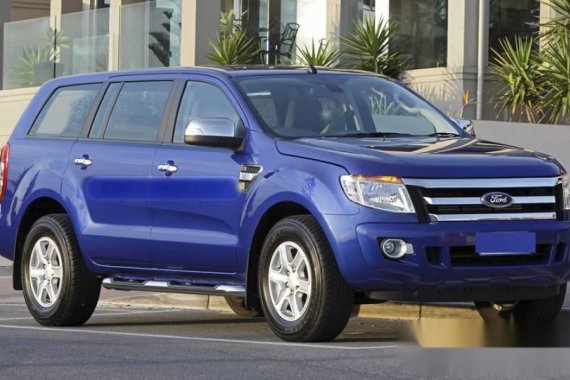 Ford Everest 4x2 hatchback Blue Color 2013 model