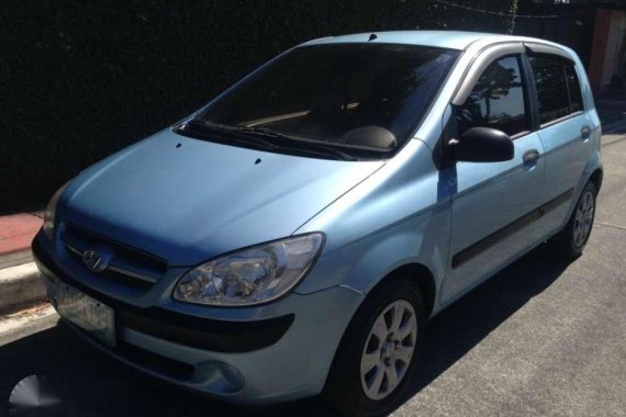 2007 Hyundai Getz 1.1 Manual Blue For Sale 