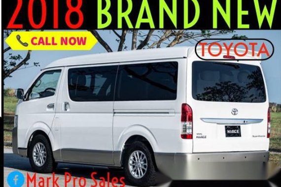 2018 Brand New Toyota Hiace Super Grandia 3.0L AT