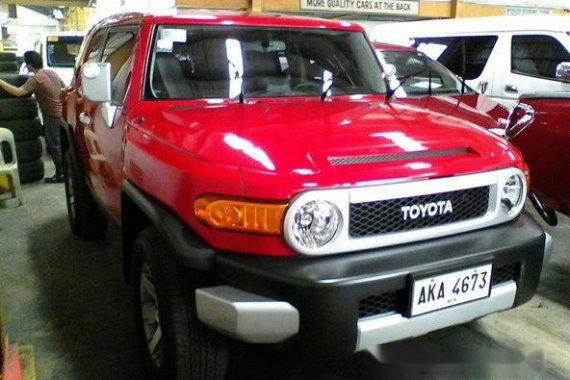 Well-kept Toyota FJ Cruiser 2015 for sale