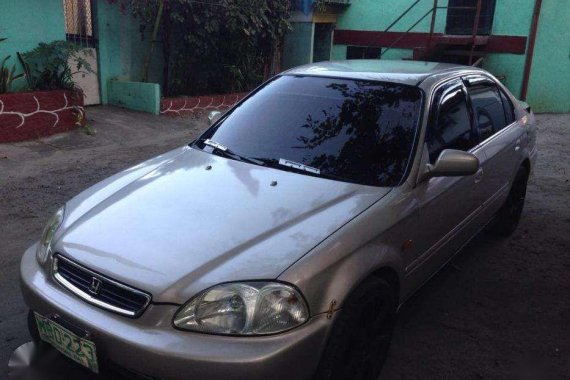 Honda Civic VTI VTEC 1998 Silver Sedan For Sale 