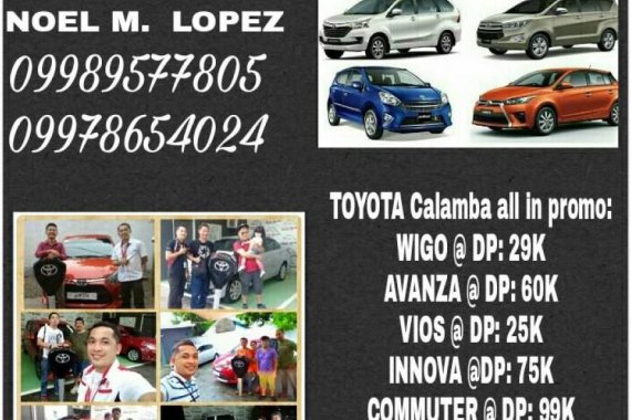 Toyota Cars for Sale in Calamba Laguna