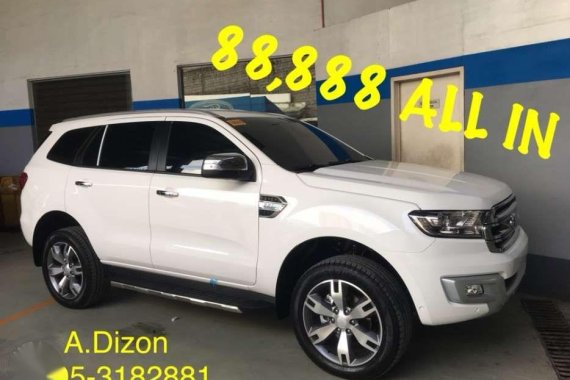 2018 Ford Everest Titanium Plus 3.2 4x4 89k ALL IN for sale