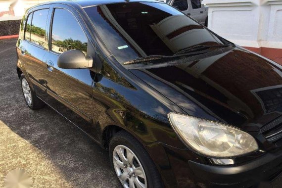 Hyundai Getz 2008 Manual Black Well kept For Sale 