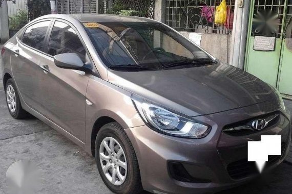 GRAB Hyundai Accent 2017 Manual GRAY for sale