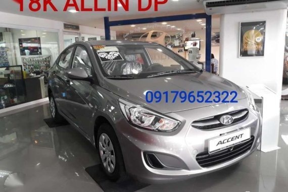 2018 Hyundai Accent 1.4E Manual for sale