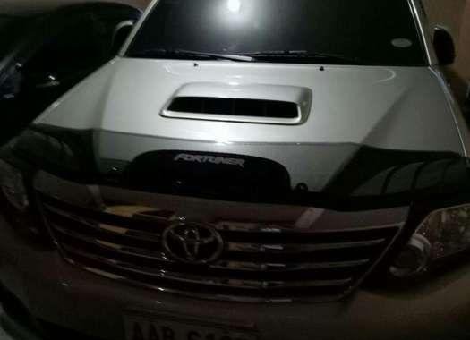 Toyota Fortuner 2014 Model Silver SUV For Sale 