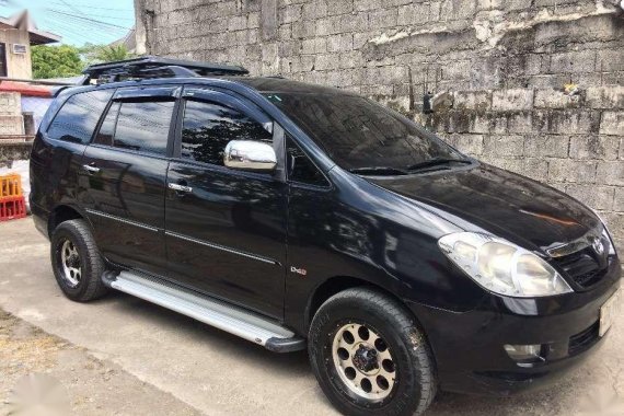 Toyota Innova Manual 2008 Black SUV For Sale 