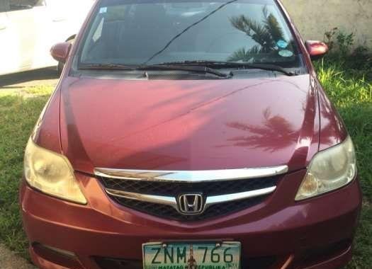 Honda City 2008 Well kept Red Sedan For Sale 