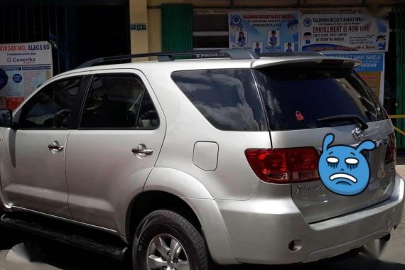 Toyota Fortuner 2008 Model Silver SUV For Sale 