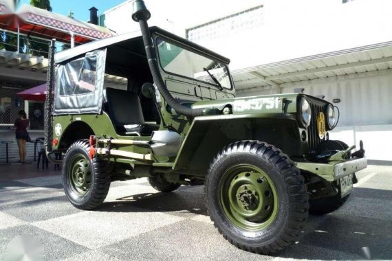 Willys M38 military jeep 4x4 diesel