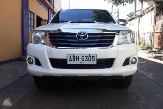 2015 Toyota Hilux E VNT turbo 4x2 MT White For Sale 