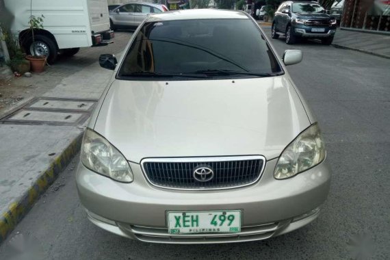 TOYOTA COROLLA ALTIS G MATIC t2002 for sale 