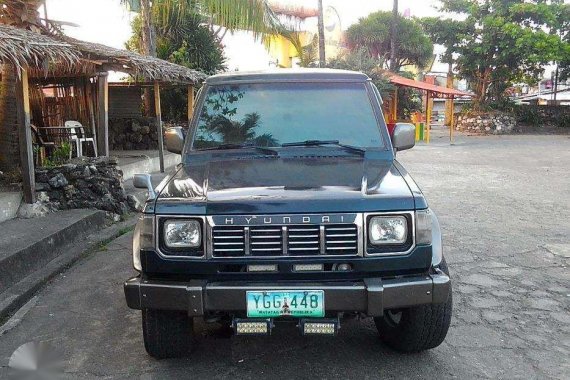 Hyundai Galloper 2006 Manual Green For Sale 