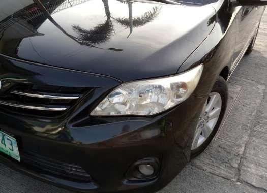 Toyota Corolla G Manual 2011 Black For Sale 