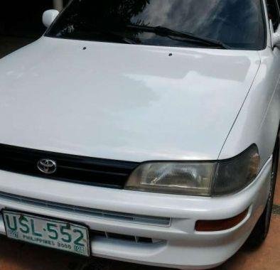 Fresh Toyota Corolla 1996 XE White For Sale 