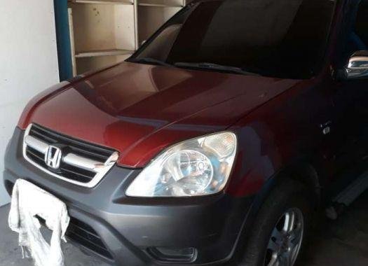 Honda CRV Gen 2 2003 AT Red SUV For Sale 