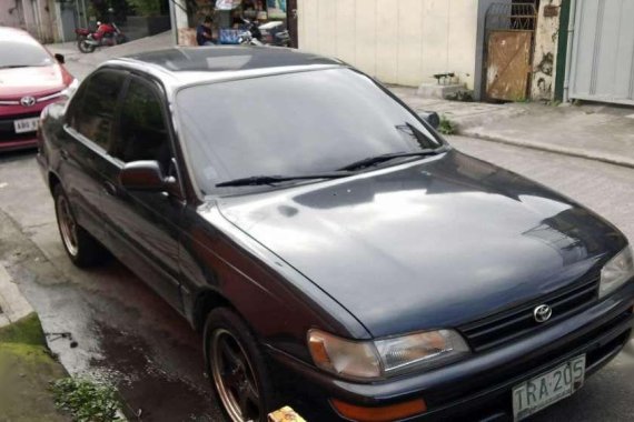 1995 Toyota Corolla XL Black Sedan For Sale 