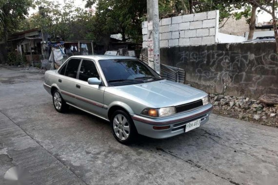 Toyota Corolla small body Manual 1990 model for sale