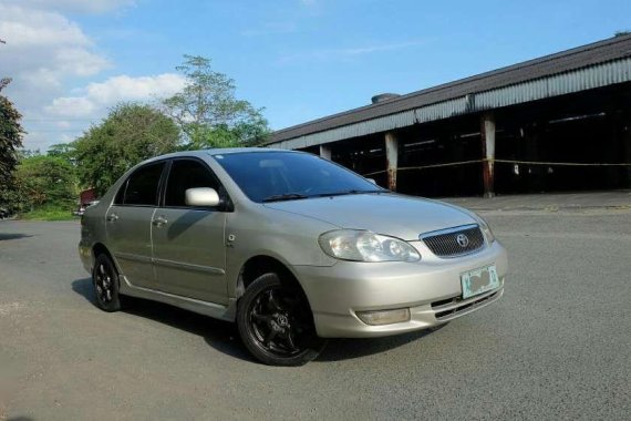 Toyota Corolla Altis G 2001 Silver For Sale 