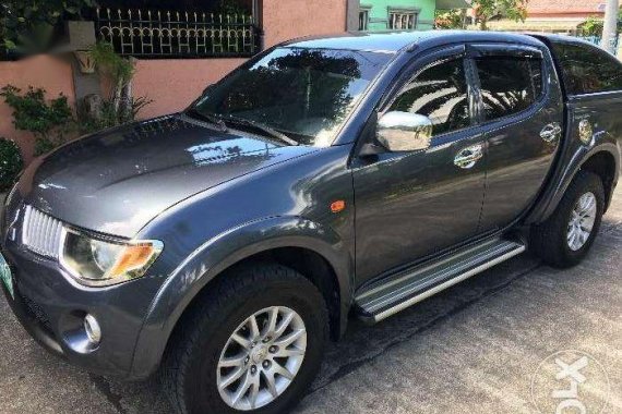 Mitsubishi Strada Glx Manual 2008 Gray For Sale 