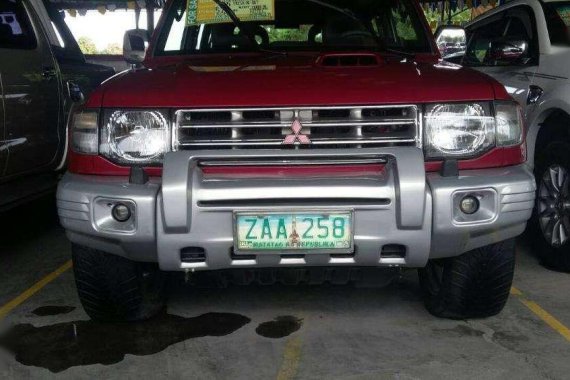 2005 Mitsubishi Pajero Fieldmaster Red for sale