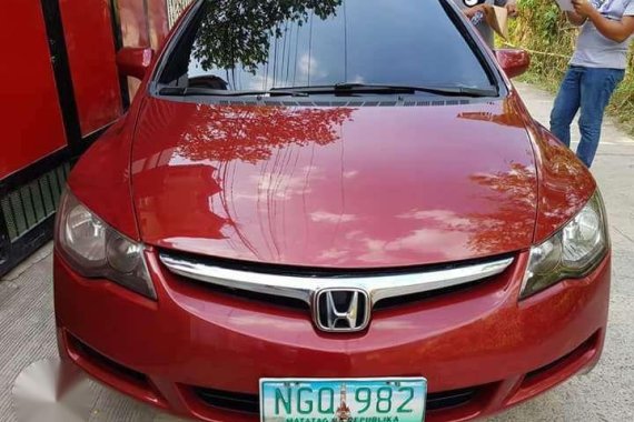 Honda Civic FD 2009 Octagon Red For Sale 