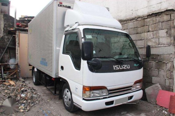 Isuzu Giga Elf NKR 14 Ft Aluminum Closed Van Japan CBU like Canter for sale