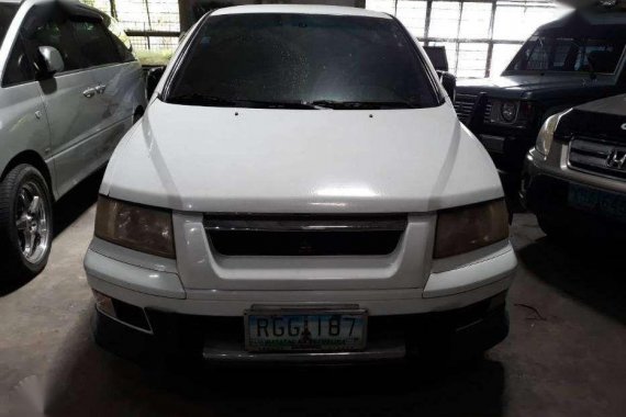 1998 Mitsubishi Grandis Chariot White For Sale 