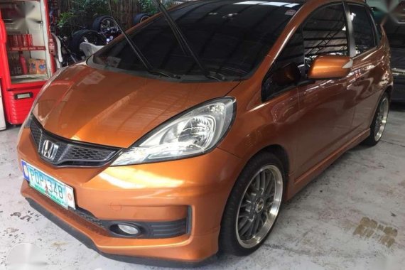 Fresh Honda Jazz 2012 AT Orange For Sale 