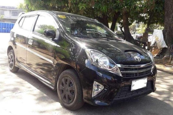 2016 Toyota Wigo 1.0E Black HB For Sale 