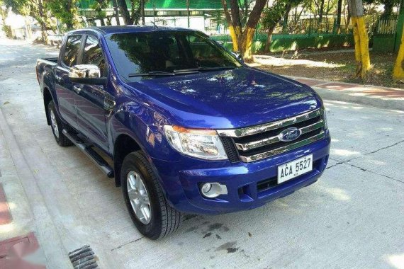 2014 Ford Ranger XLT Manual Blue Pickup For Sale 