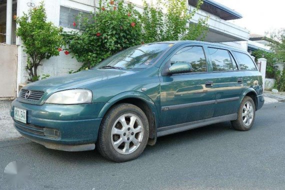 Opel Astra 2003 Automatic Green Wagon For Sale 