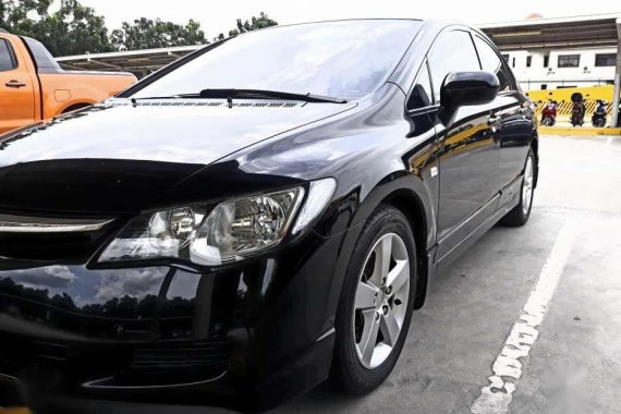 Honda Civic 1.8s 2008 Automatic Black For Sale 