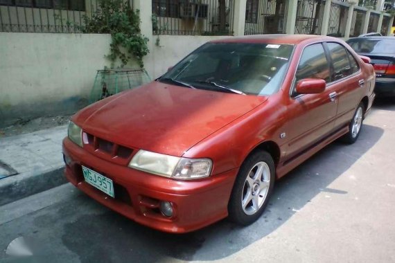 Nissan Sentra GTS Manual 1998 Red For Sale 