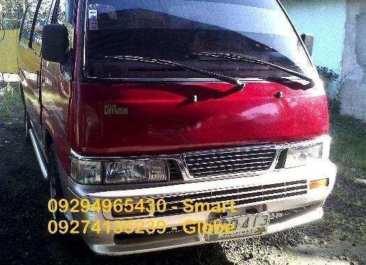 Nissan Urvan Model 1992 for sale