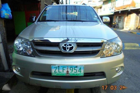 2007 Toyota Fortuner G allpower AT FRESH for sale