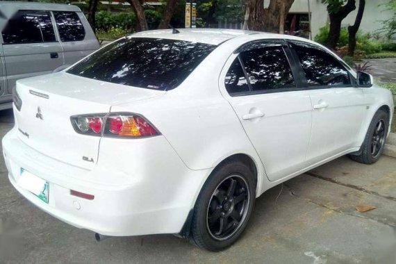 2011 Mitsubishi Lancer EX GLX White For Sale 