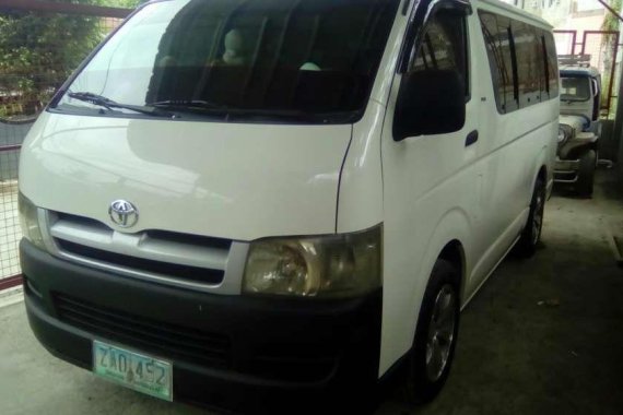 2005 Toyota Hiace commuter d4d FOR SALE